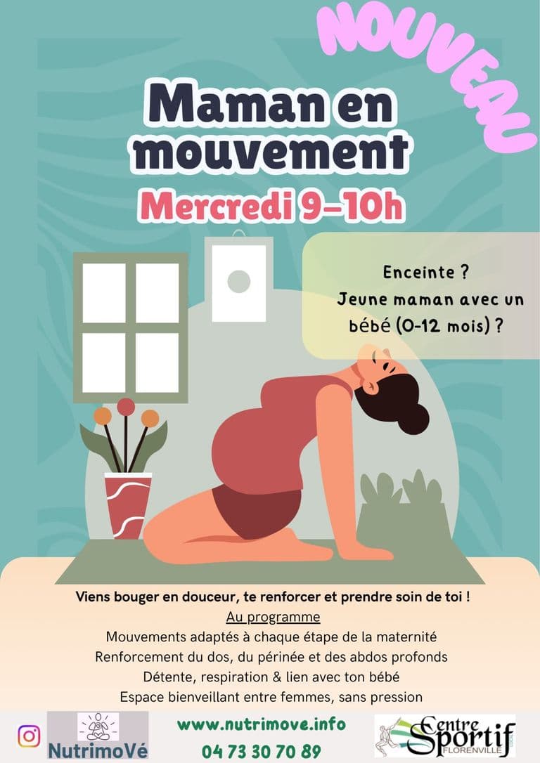 Affiche Maman en mouvement